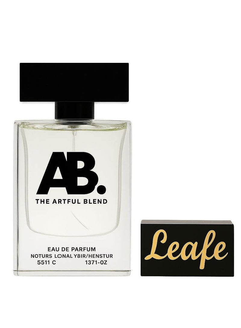 THE ARTFUL BLEND Leafe Eau de Parfum – 50ml Unisex Perfume for Women & Men | Long-Lasting Fresh, Woody & Citrus Fragrance - Image 2