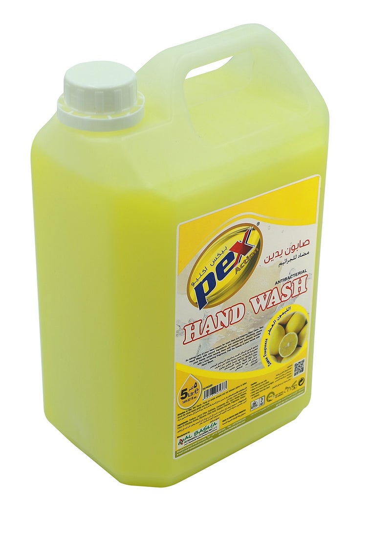 Pex Active Antibacterial Handwash Liquid Lemon - Image 2