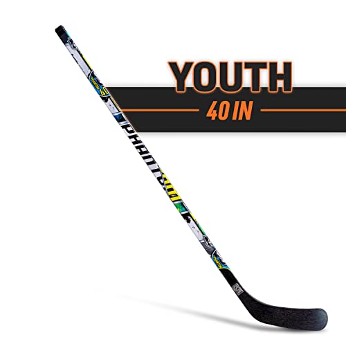 Franklin Sports NHL 1090 Phantom Street Hockey Stick - Kids Street Hockey Stick - 40" - Right Handed - Image 2