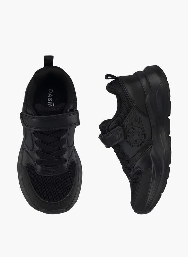 Dash Boys Light-Up Hook & Loop School Shoes