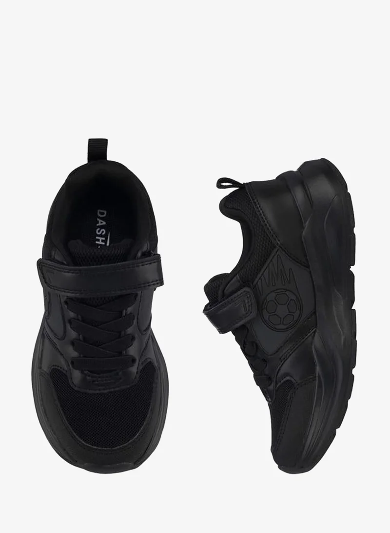 Dash Boys Light-Up Hook & Loop School Shoes