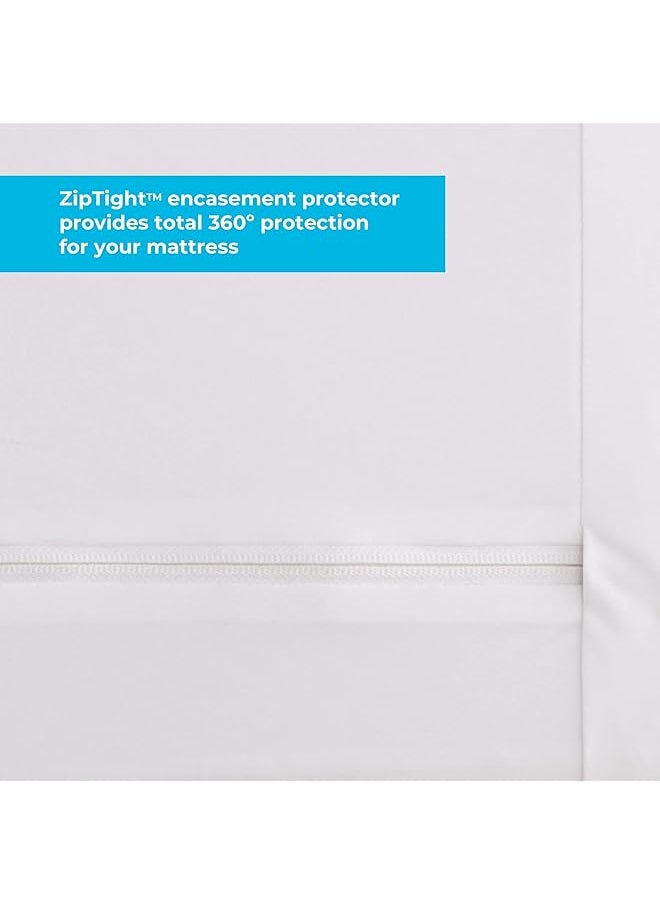 erorex - Ls1Pqqep Hypoallergenic Breathable Protector Queen Mattress Encasement - Image 1