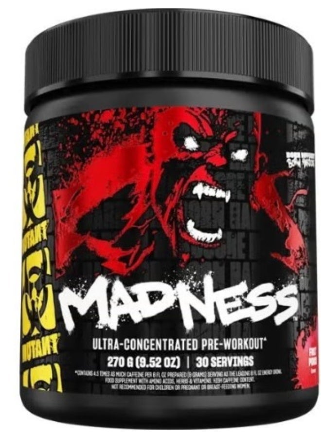MUTANT MADNESS 270G/30 SERVE PEACH MANGO - Image 1