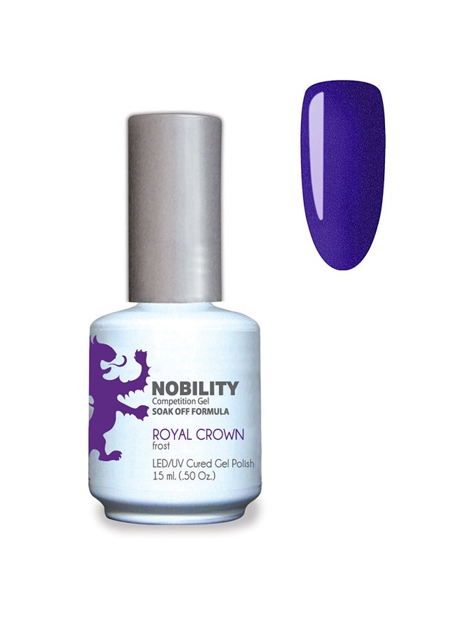 Lechat Gel Nail Polish 15 ml, Long Lasting, Chip Resistant, Requires Drying Under UV Led Lamp Royal Crown Nbgp45