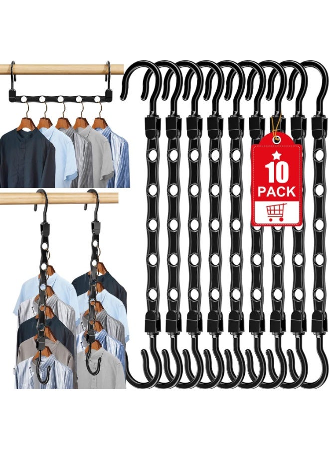 clothes hanger,pants organizer hook save space 10pcs per pack - Image 1