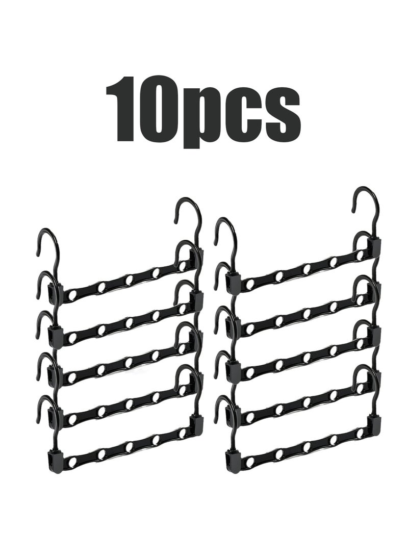 clothes hanger,pants organizer hook save space 10pcs per pack - Image 2