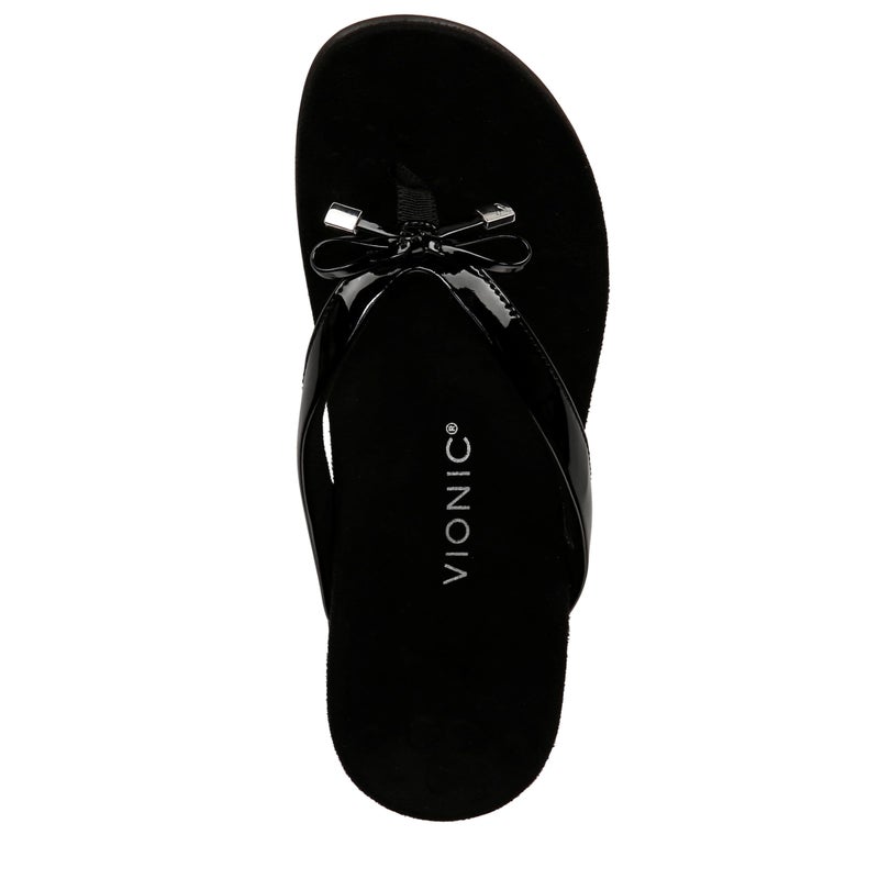 Vionic Women's Rest BellaII Toepost Sandal Black, 5 UK - Image 5