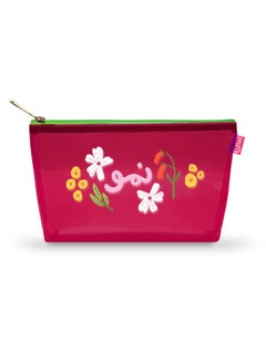 Seen PVC Pouch, Bloom  - Image 1