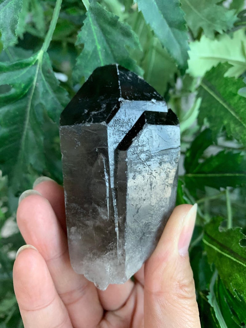 GAF TREASURES Smoky Quartz Point Natural Smoky Quartz Point Raw Smoky Quartz Point Healing Crystals 23 oz