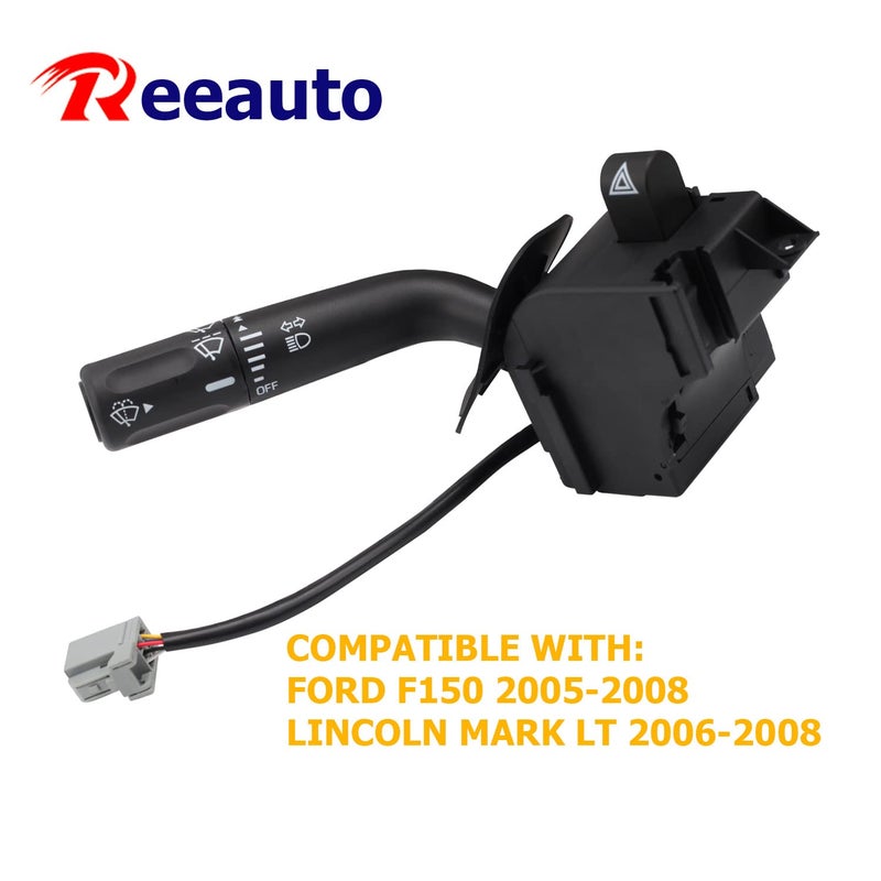Reeauto Multi-Function Turn Signal Wiper Dimmer Combination Switch for Ford F-150 and Lincoln Mark LT - Image 2