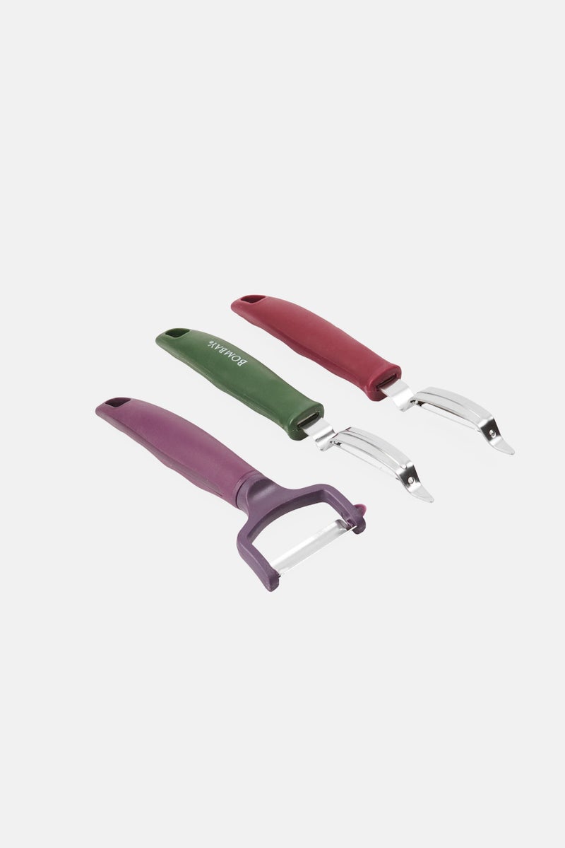 Bombay 3 Pieces Peeler Set, Multicolor - Image 2