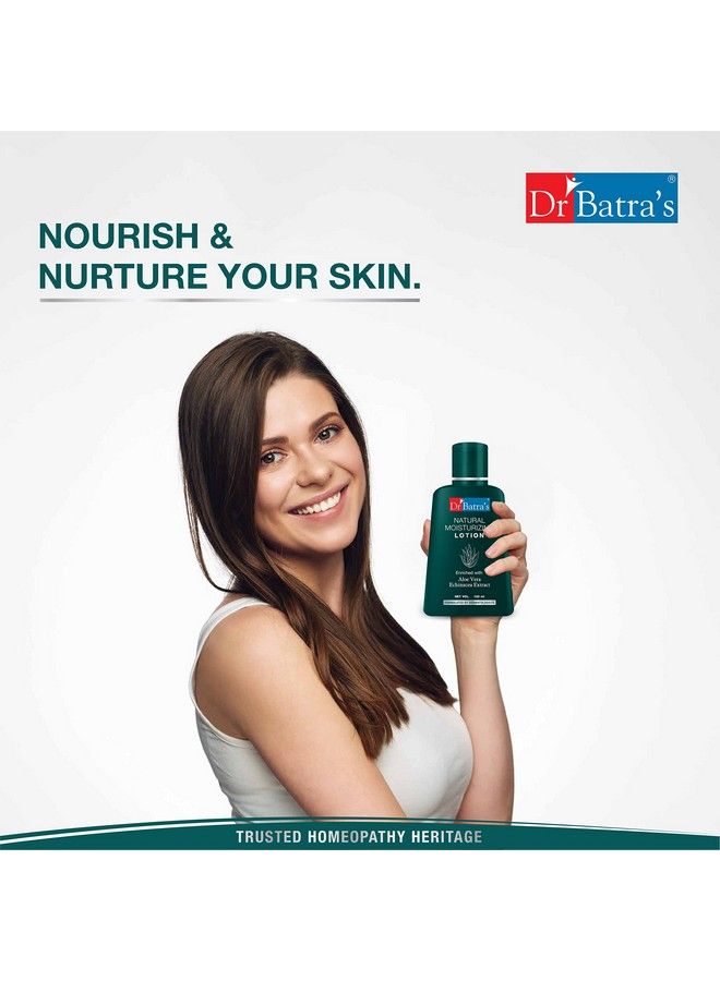 Dr Batra's Natural Moisturizing Lotion Enriched With Echinacea Aloe Vera 100 Ml - Image 3