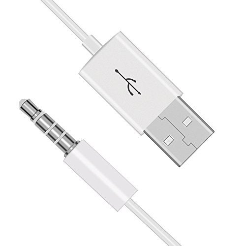 Sqrmekoko 3.5mm Replacement USB Charge Power Cable Cord Compatible with Beats by Dre Studio Wireless Headphones (White) - Image 3