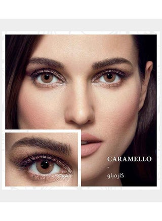 Anesthesia Once Caramello daily colored contact lenses - view 4