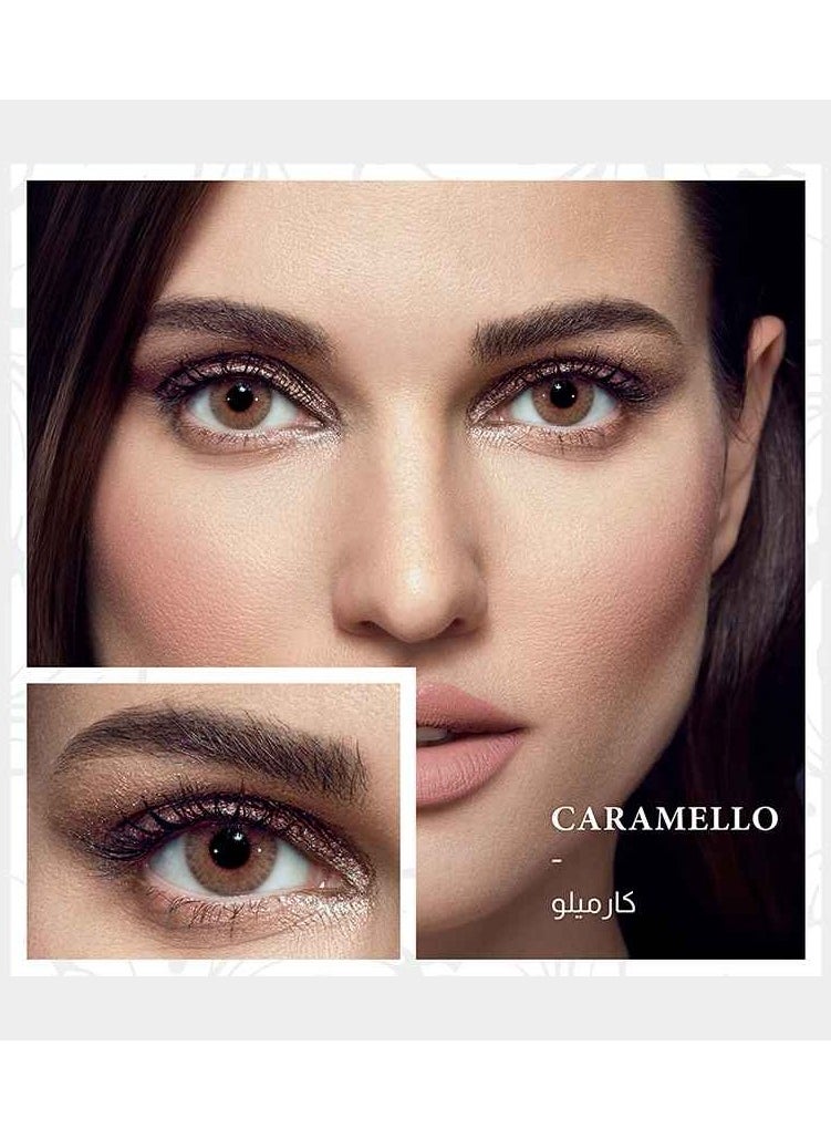 Anesthesia Anesthesia Once Caramello daily colored contact lenses  - Image 4