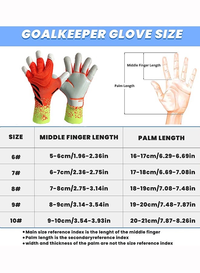 JiuAn Football Training Professional Pro Fingersave Goalkeeper Gloves - Image 2