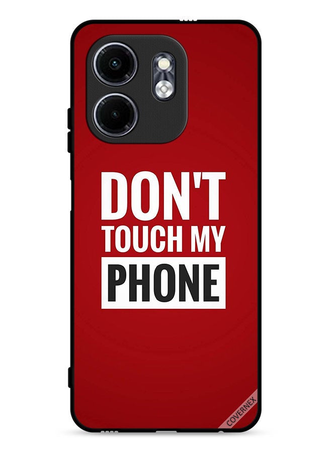 Covernex Infinix Smart 9 4G Protective Case Cover Don't Touch My Phone - Image 1