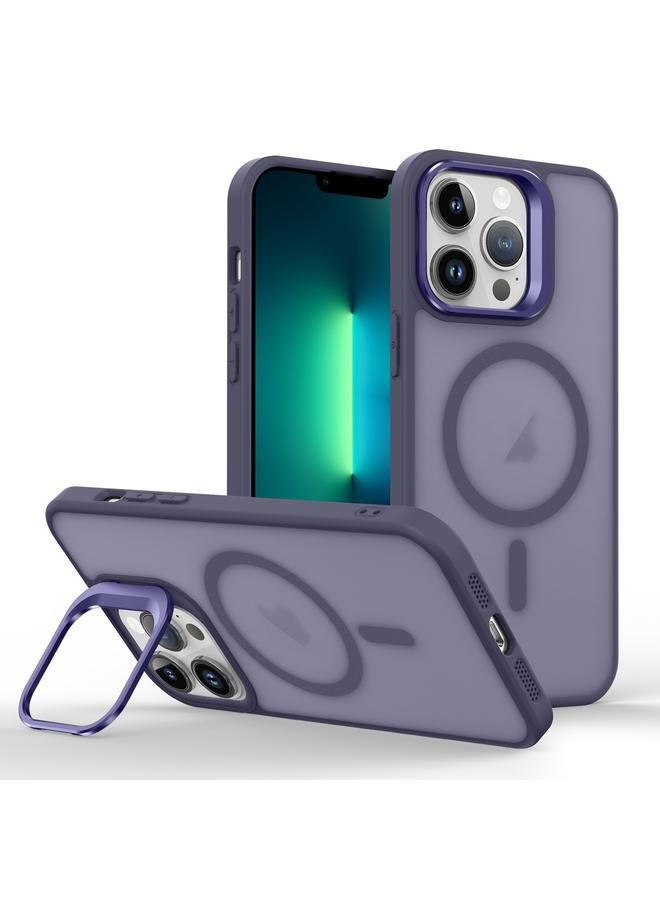 Zaboon Case For iPhone 13 Pro Skin Feel Lens Holder Magsafe Phone Case - Image 1