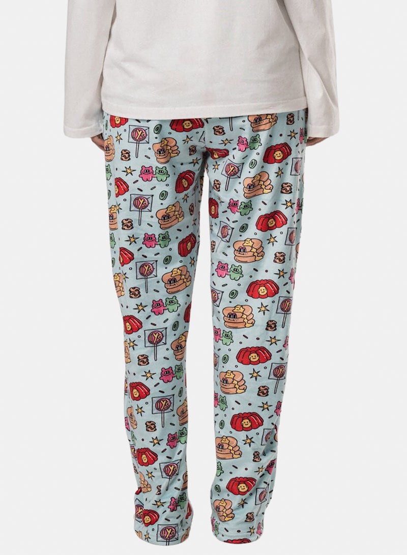 In Your Shoe Sweet Tooth Fluffy Pyjama Pants - Image 4