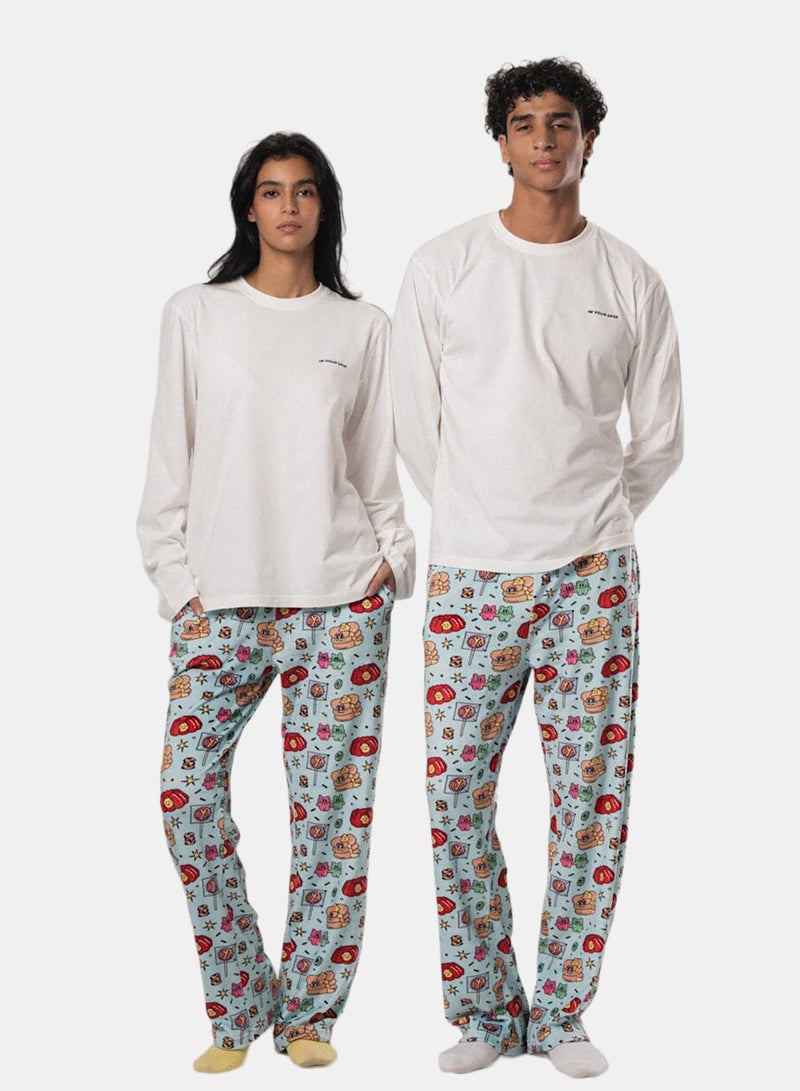In Your Shoe Sweet Tooth Fluffy Pyjama Pants - Image 3