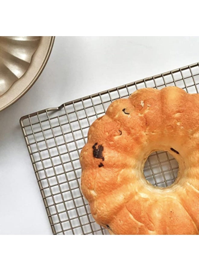 CHEFMADE Chef Made Non-Stick Cooling Grid, Champagne - Image 2