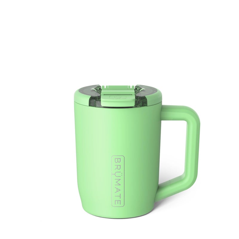 BrÃ¼Mate MÃ¼v - 15oz 100% Leak Proof Insulated Coffee Mug with Handle & Lid - Stainless Steel Coffee Travel Mug - Double Walled Coffee Cup (Kiwi) - Image 1