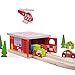 Bigjigs Rail Firestation Shed Red - Image 4