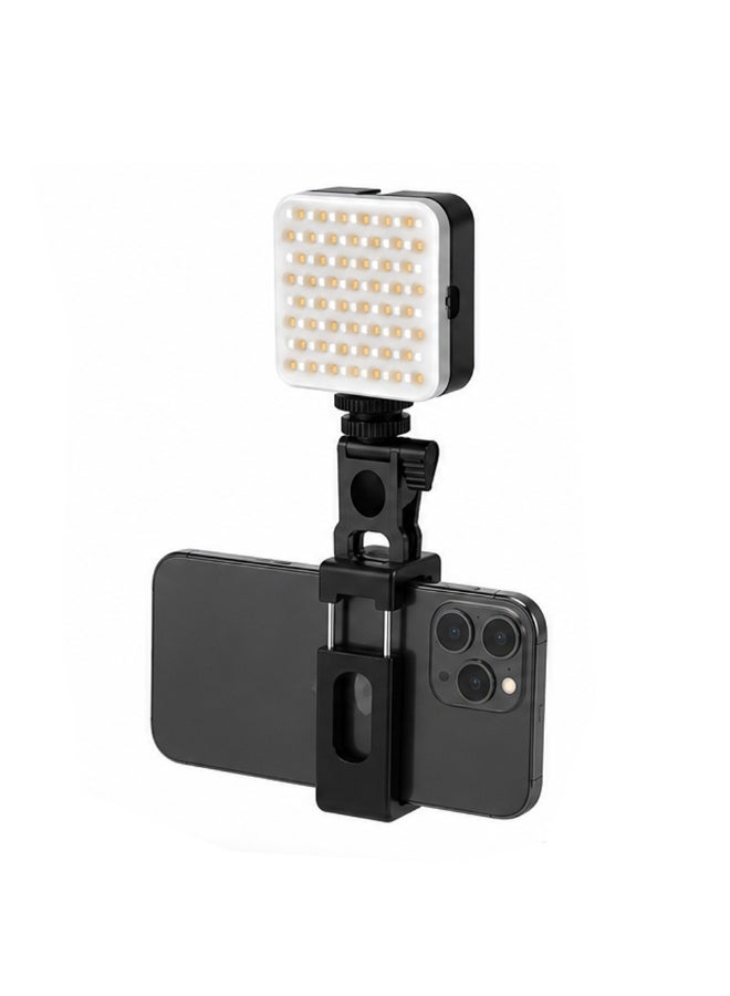 Plokama D80 Rechargeable LED Fill Light with Phone Clip 3 Color Temperatures, 4 Lighting Modes, Type-C Charging, 500mAh Battery for Selfies, Video Recording, Live Streaming & Content Creation - Image 3