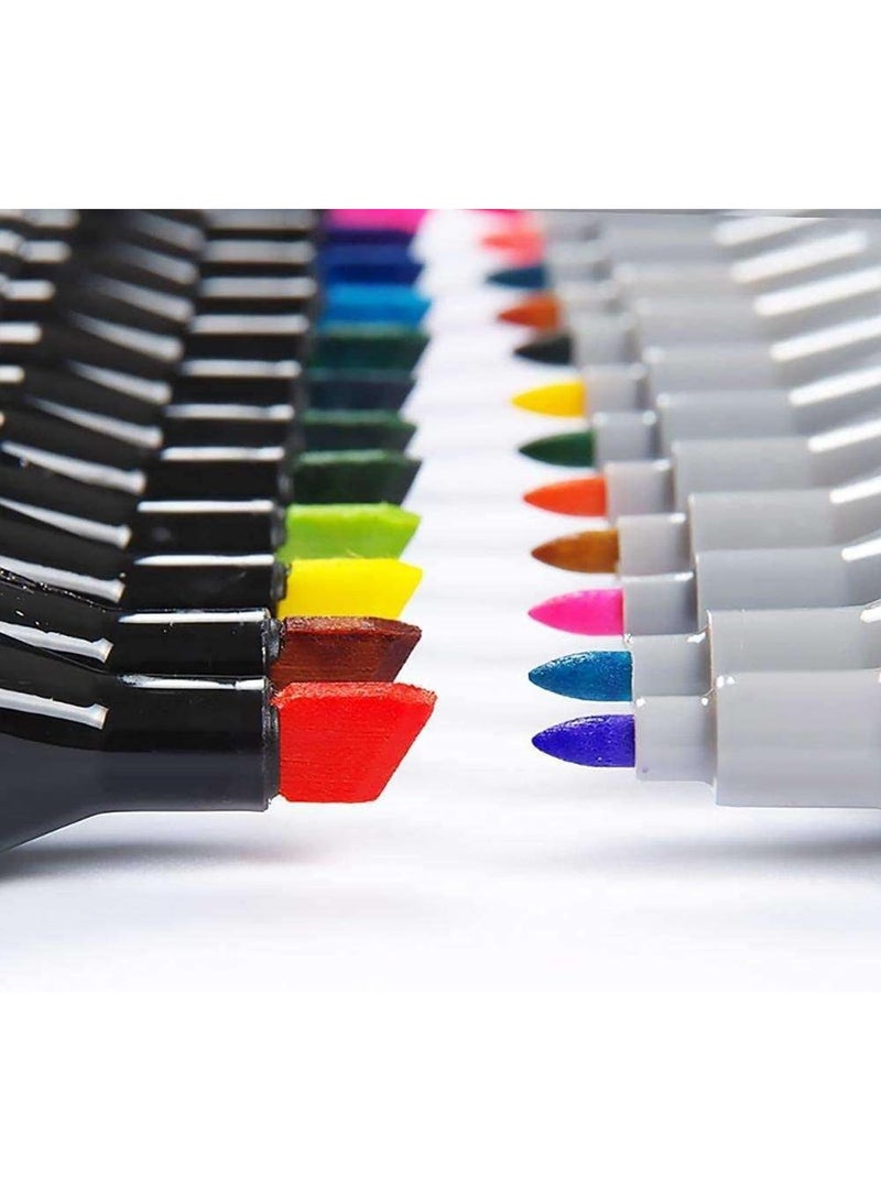 Lemon Life 80 Colors Touch Professional Twin Marker Pen Waterproof Graphic Marker Set For Arts, Sketch, Manga W/bag - Image 5