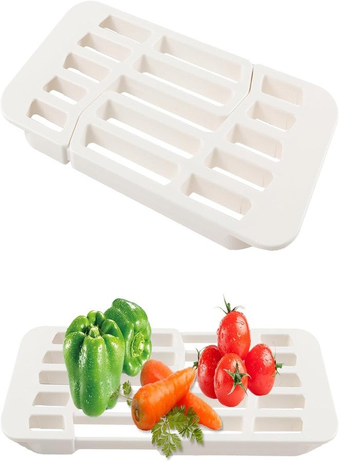 TUPERMAR Sink Storage Drain Rack, Sink Holder Rack,Retractable Drain Rack Drying Rack |Dish Drainer Adjustable Vegetables Drainer for Countertop - Image 1