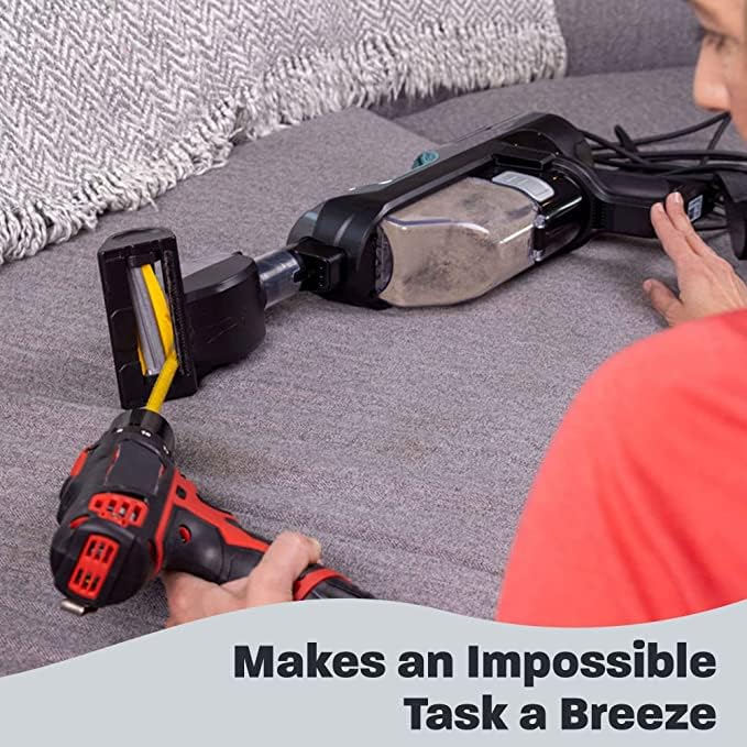 FlexiSnake Vacuum Weasel - Vacuum Cleaner Hair Removal Tool - Roller Cleaning Sticks to Easily Detach Debris & Tangles from Vacuum Brush - Works with 3/8" & 1/2" Drill Chucks - Made in USA - Pack of 5 - Image 5