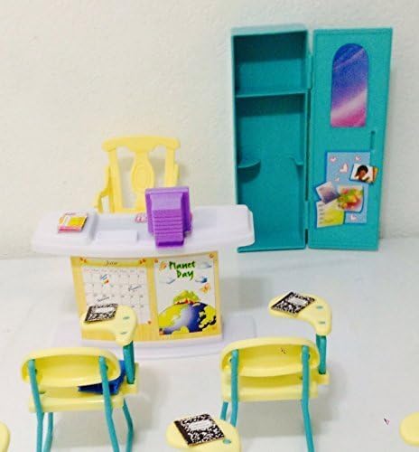 Gloria Dollhouse Furniture  Classroom Play Set - Image 5