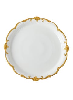 Life Smile LIFE SMILE New Bone China Embossed Dinner Plates Round Pasta Bowl Serving Plates Salad Bowls Set Side Plate Dinnerware Plates Set  - Image 1