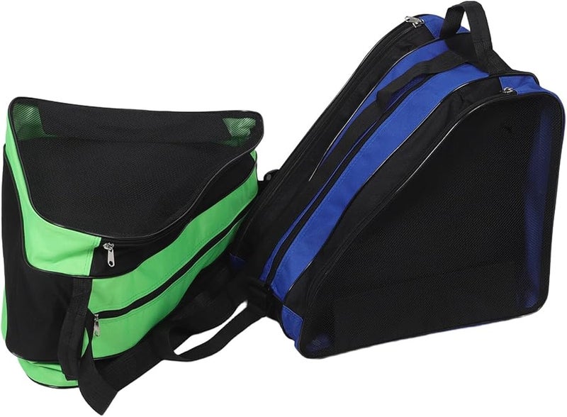 Roller Skate Backpack Thickened Storage Bag for Ice Skates and Winter Sports - Image 1