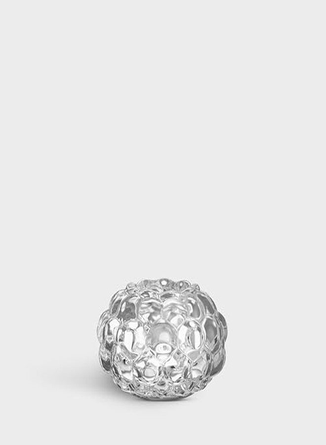 Orrefors Raspberry Crystal Votive, 2.1" X 3.6" - Image 2