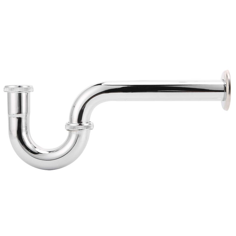 Copper And Stainless Steel Sink Drain Kit Anti Clogging Washbasin Syphon Trap - Image 2