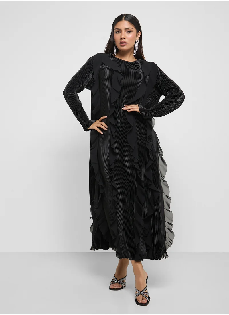 خزانة Dress With Ruffles