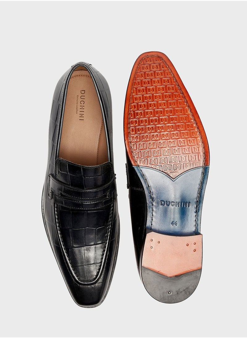 DUCHINI - Formal Slip On Shoes - Image 1
