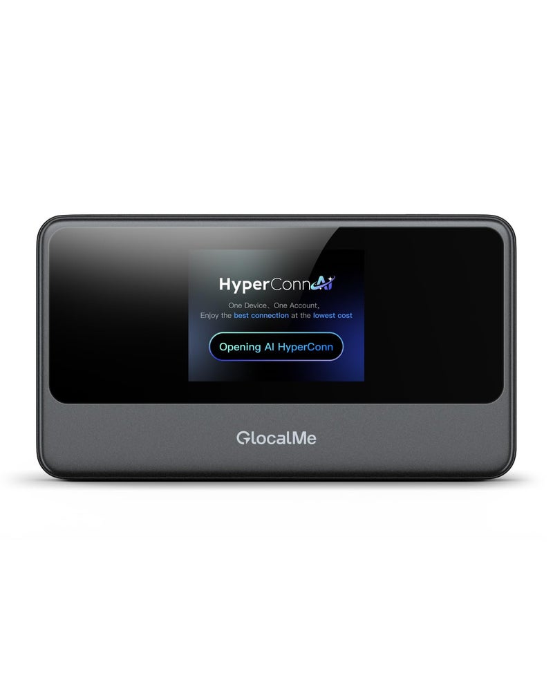 GlocalMe MeowGo G40Pro 4G Portable WiFi Hotspot for Travel in 200 Countries Upgraded 4G Mobile Hotspot Device with AI HyperConn Speed Up to 390Mbps No SIM Card Needed 10 Connected Devices - Image 2