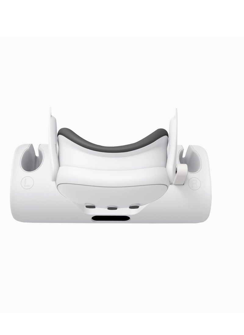 SYOSI VR Charging Dock for Oculus Quest 3 or Meta Quest 3 VR Headset and Controller Display Stand with LED Indicator Charging Dock Magnetic Charging Compatible with Meta Quest 3 Accessories Fast Charging  - Image 2