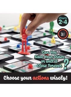 SCS Direct Diner Disaster Board Game An Epic You Vs Them Strategy Game Of Sneak And Seek Over 200+ Miniature Pcs Easy To Learn Game For Kids Adults Or Family Game Night Ages 10+ 4560 Mins 24 Players  - Image 4