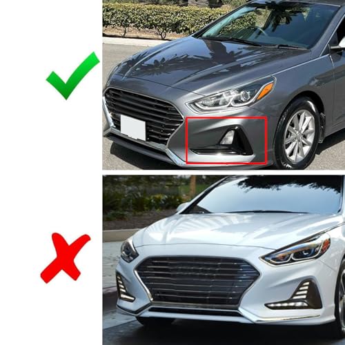 iJDMTOY White 1156 7506 Replacements Compatible With 2018-2019 Hyundai Sonata SE/Eco Trims D.R.L - Image 2