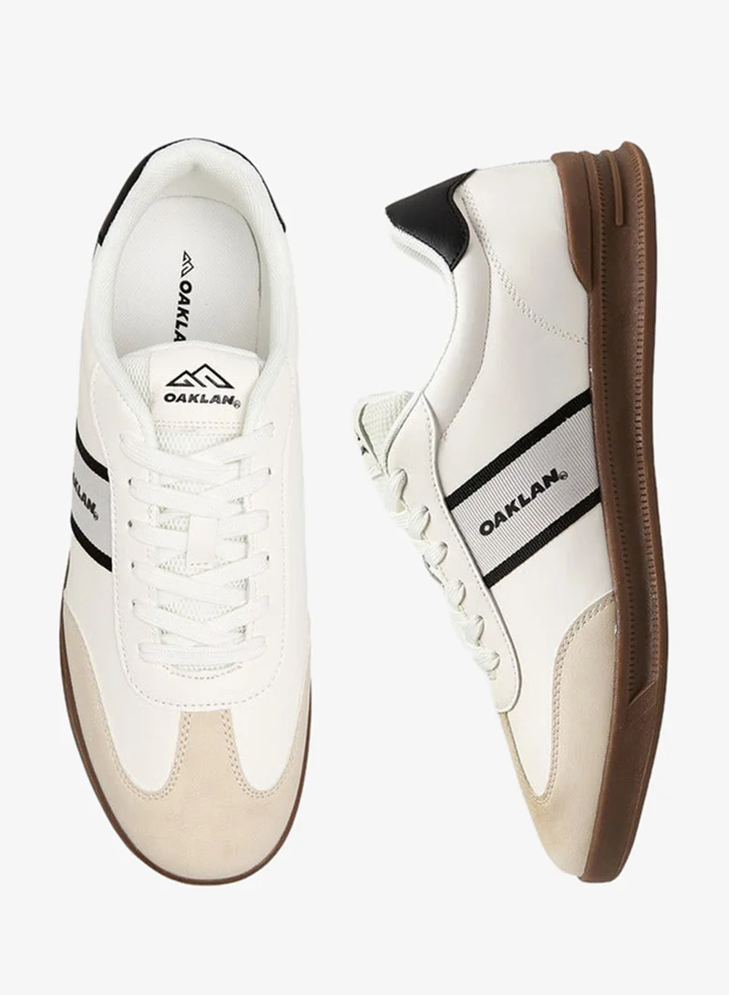 Men Lace-Up Ankle Sneakers