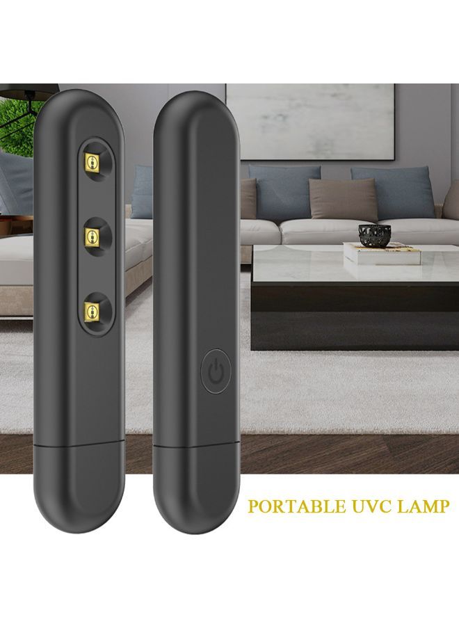 نيبمينينت مصباح LED صغير ومحمول يعمل بالأشعة فوق البنفسجية ومزود بمنفذ USB أسود 12 x 5.5 2.5سم - Image 2