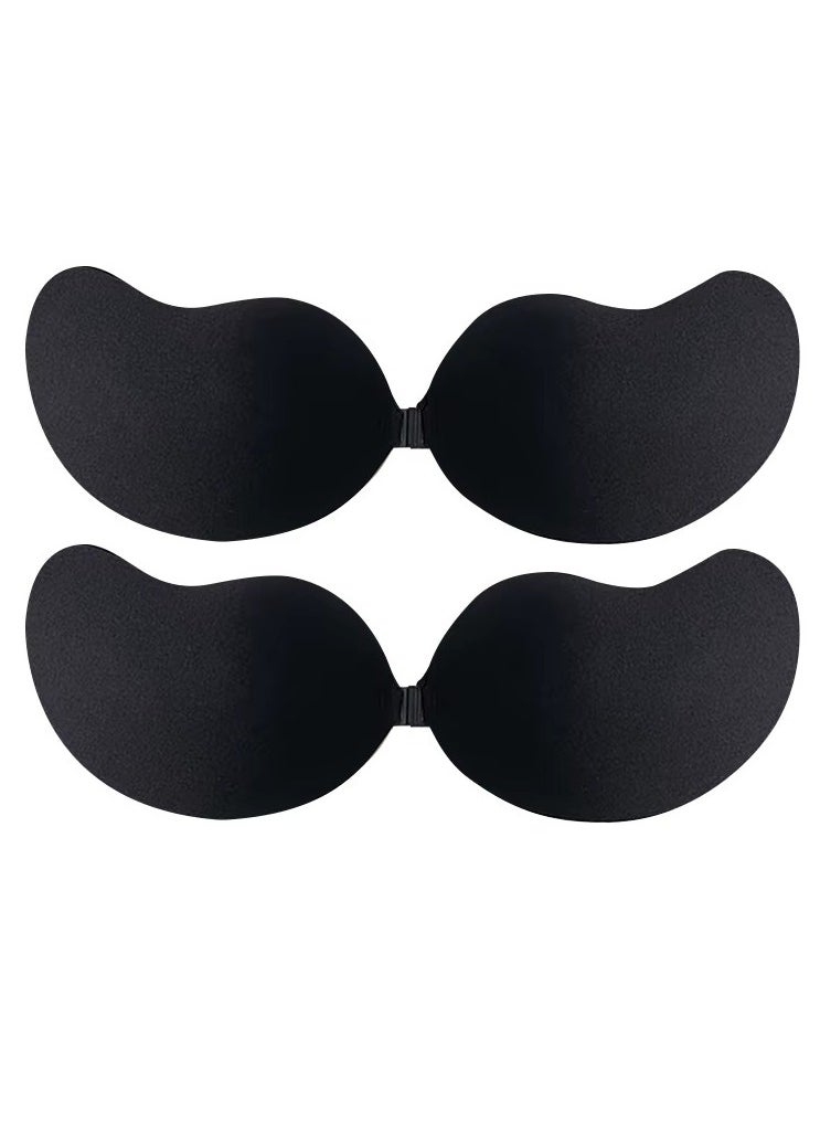 Jomo Store Push Up Self Adhesive Silicone Bust Front Closure Strapless Invisible Bra  - Image 2