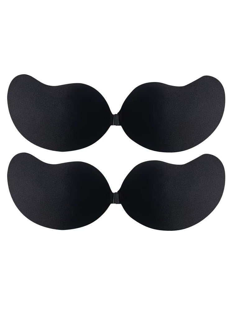 Jomo Store Push Up Self Adhesive Silicone Bust Front Closure Strapless Invisible Bra  - Image 2