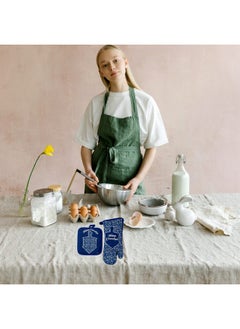 Rite Lite Rite Lite Chanukah Mosaic Two Piece Chanukah Hostess Set, Comes with Pot Holder and Oven Mitt, Great Hanukkah Cooking Gift!  - Image 4