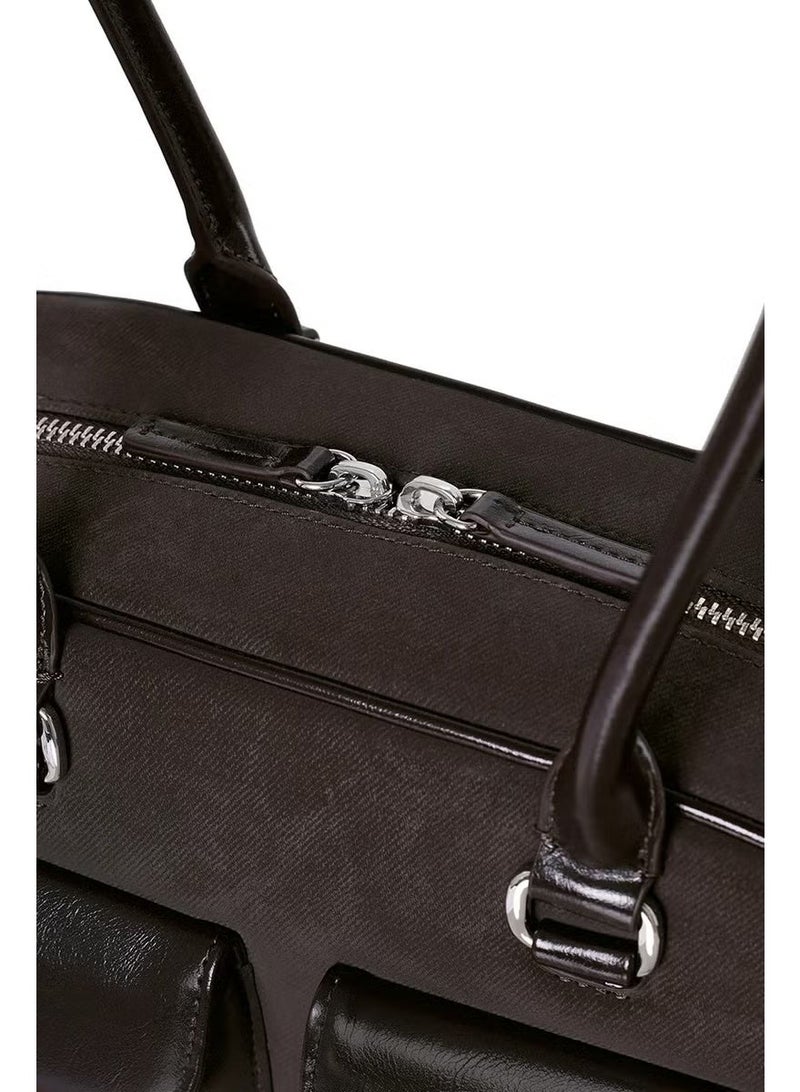 ستاند حقيبة كتف جلدية "تشابي" من ستاند أويل - Image 5