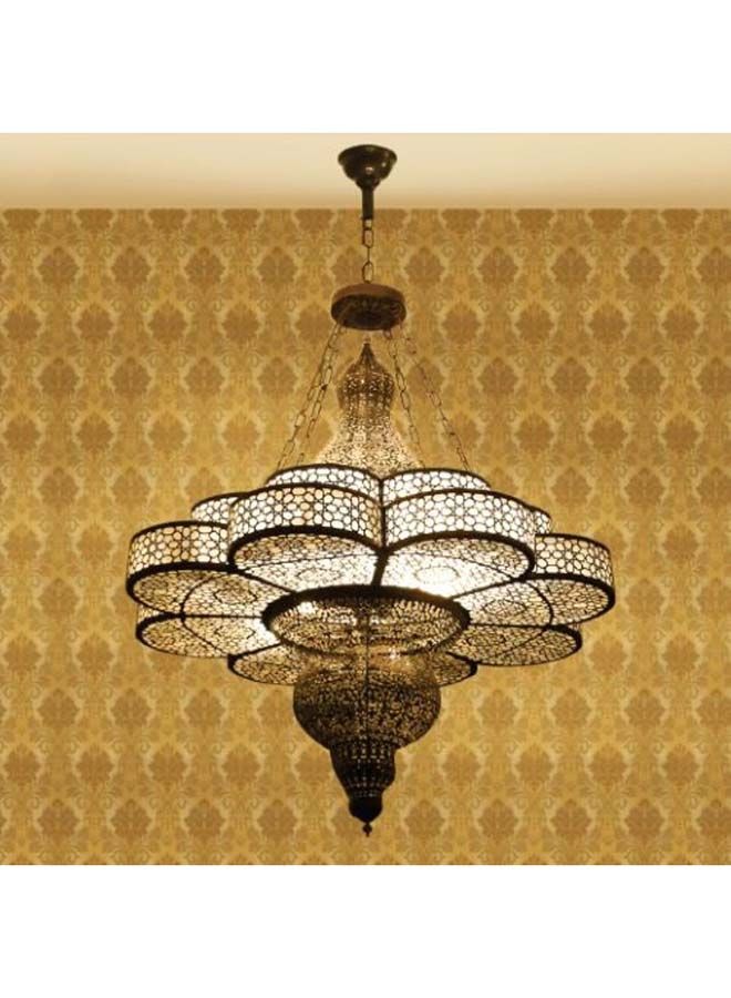 Art Light ثريا نحاسية مزخرفة 