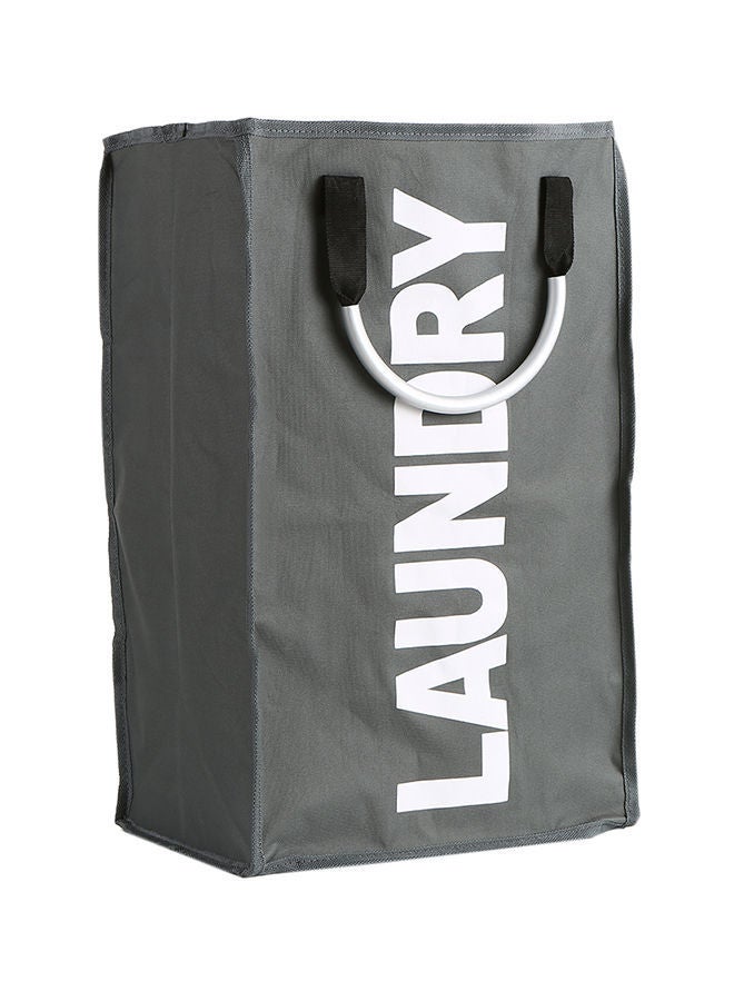 NIBEMINENT Foldable Laundry Bag Deep Grey - Image 1